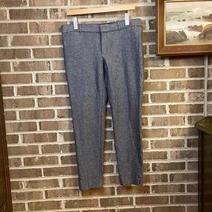 Banana Republic gray Sloan pant